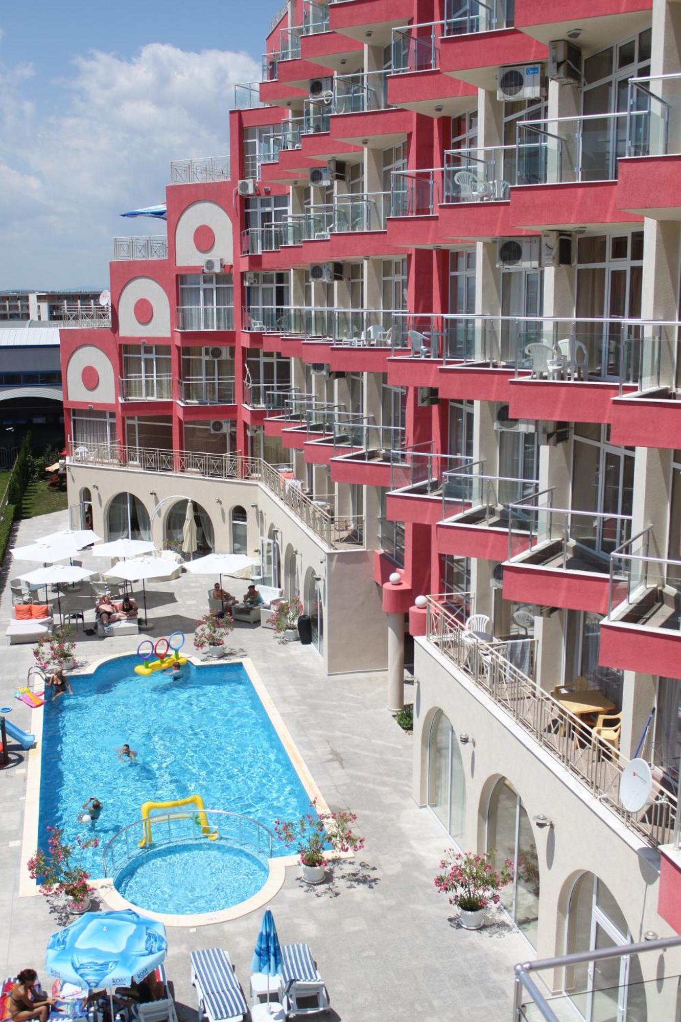 Rose Garden Omax Apartments Slăntjev Brjag Exteriör bild