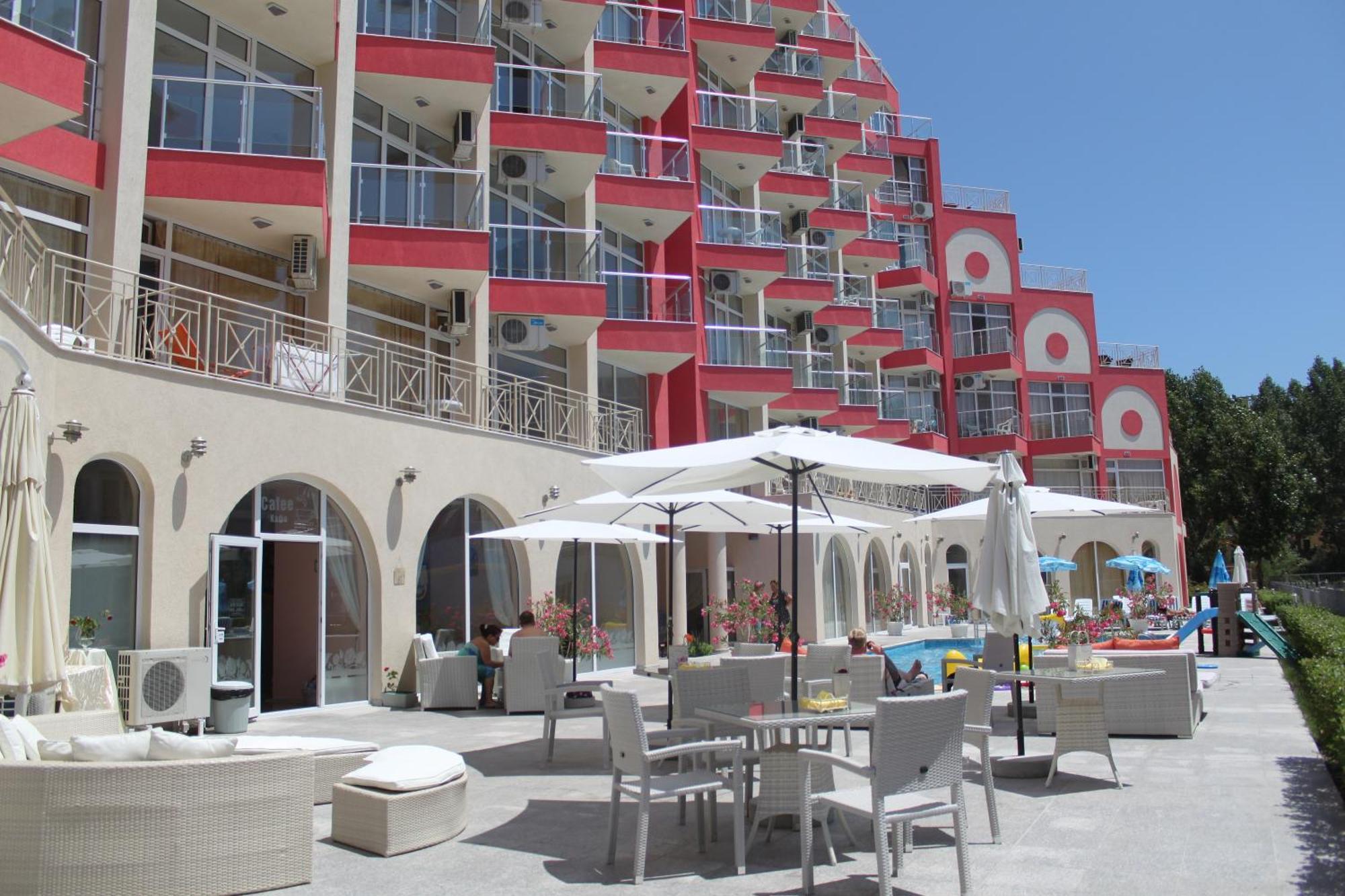 Rose Garden Omax Apartments Slăntjev Brjag Exteriör bild